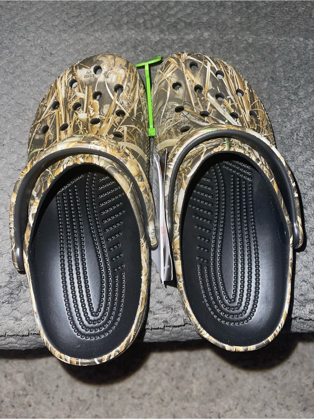 Realtree Kids Clog Slip-On Shoes in Camouflage